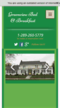 Mobile Screenshot of greenviewbandb.com